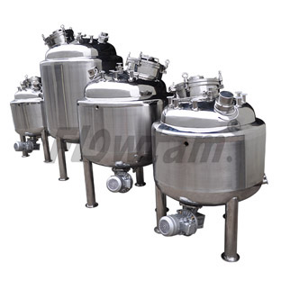 Magnetic mixing tank