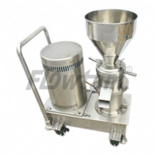 Square mouth colloid mill with cart